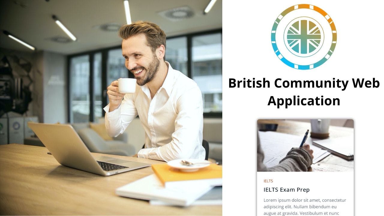 British Community Website Application and design